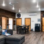 Room with couch and chairs in Providence House Male Rehab Center